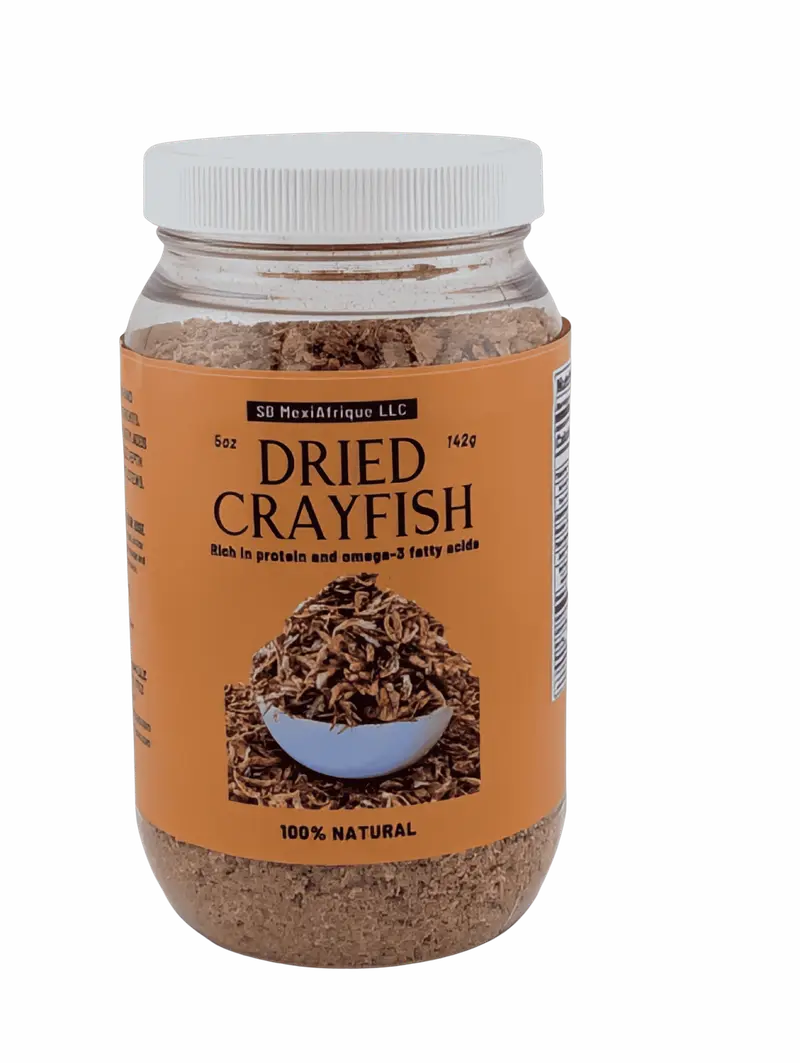 Ground dried crayfish 5 oz (142 g) jar