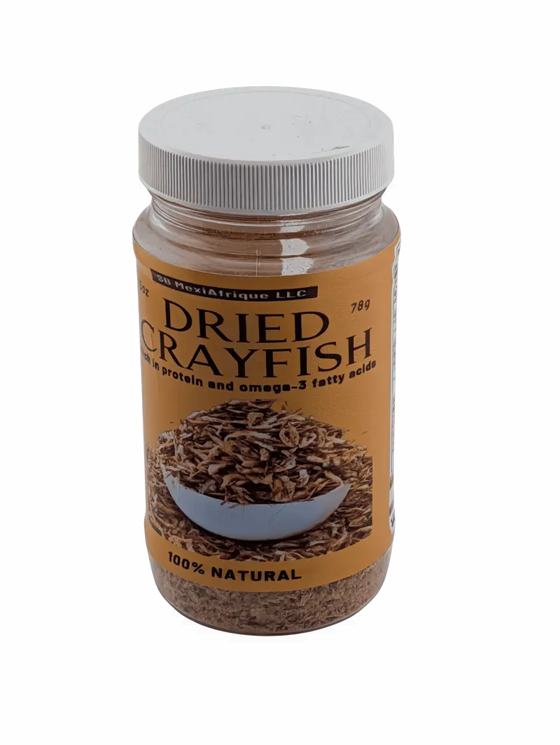 Ground dried crayfish 2.75 oz (78 g) jar